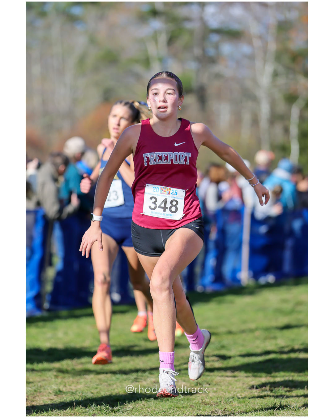 Maddy York, Freeport High School, P186, 22:47.36 - New England Cross Country State Championship - Thetford Vt - November 8, 2025 File: ./dir-1-Girls-Championship/251108-2025-New England-Cross-Country-Championships-Thetford-VT-359-296A6204.jpg Maddy York, Freeport High School, P186, 22:47.36 - New England Cross Country State Championship - Thetford Vt - November 8, 2025 – 2025 New…